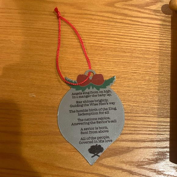 Angels Sing From On High Xmas Ornament - Picture 2 of 3